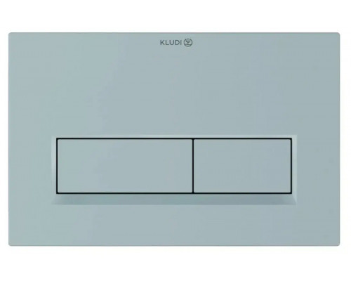 Кнопка смыва для инсталляции Kludi Unifix 32PP01O4 цвет Голубой матовый