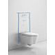 Приобрести Инсталляция Roca Duplo Bide Smart WC 890090800 для унитаза биде со смывным бачком без клавиши смыва в магазине сантехники Santeh-Crystal.ru