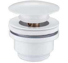 Донный клапан Abber AF0011W click-clack Белый