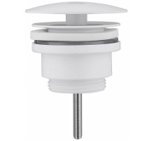 Донный клапан Abber AF0012W Белый