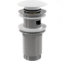 Донный клапан Alcaplast A392B Белый