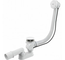 Слив-перелив Alcaplast A51BM-80 полуавтомат Белый