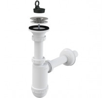 Сифон для раковины Alcaplast A411 Белый