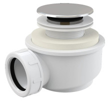 Сифон для душевого поддона Alcaplast A476 Хром