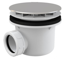 Сифон для душевого поддона Alcaplast A49CR Хром