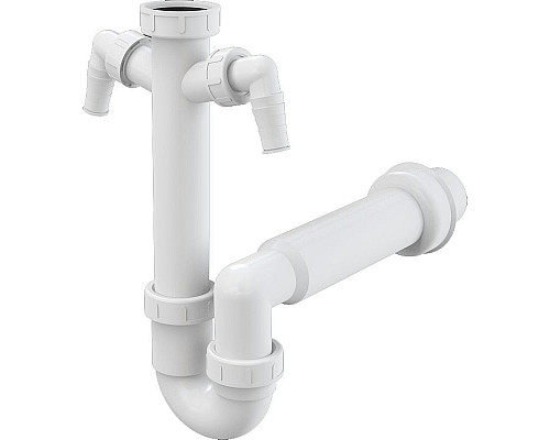 Santeh-Crystal.ru: Сифон для кухонной мойки Alcaplast A82-DN50 Белый Купить Сифон для кухонной мойки Alcaplast A82-DN50 Белый в магазине сантехники Santeh-Crystal.ru