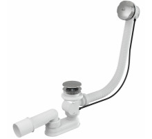 Слив-перелив Alcaplast A55KM-80 полуавтомат Белый Хром