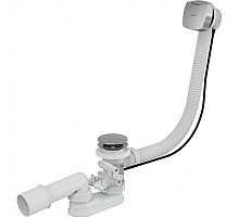 Слив-перелив Alcaplast A566-112122-57 полуавтомат Хром Белый