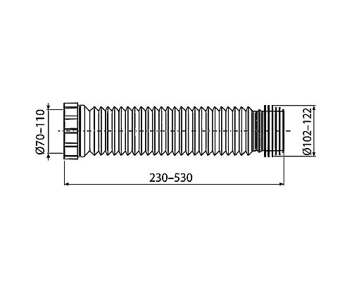 Santeh-Crystal.ru: Фановая труба Alcaplast A97SN 70/110x102/122 Заказать Фановая труба Alcaplast A97SN 70/110x102/122 в магазине сантехники Santeh-Crystal.ru