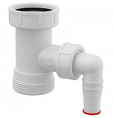 Переходник для сифона Alcaplast A30 со штуцером 6/4