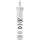 Купить Сливная арматура Alcaplast A02 Белая в магазине сантехники Santeh-Crystal.ru