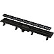 Заказать Душевой лоток Alcaplast AG101101550 (APZ10BLACK-550M) с Черной матовой решеткой в магазине сантехники Santeh-Crystal.ru