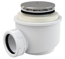 Сифон для душевого поддона Alcaplast A47CR-50 Хром