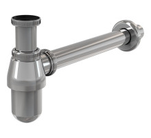 Сифон для раковины Alcaplast A431 Хром