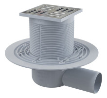 Душевой трап Alcaplast APV1311 с решеткой Хром