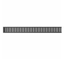 Решетка для душевого лотка Alcaplast PURE-300BLACK Черная матовая