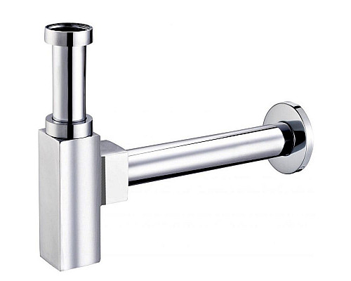 Купить Сифон для раковины BelBagno BB-SMQ2-01 Хром в магазине сантехники Santeh-Crystal.ru