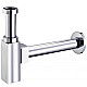 Купить Сифон для раковины BelBagno BB-SMQ2-01 Хром в магазине сантехники Santeh-Crystal.ru