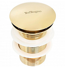 Донный клапан BelBagno BB-SC-ORO Сlick-Сlack Золото
