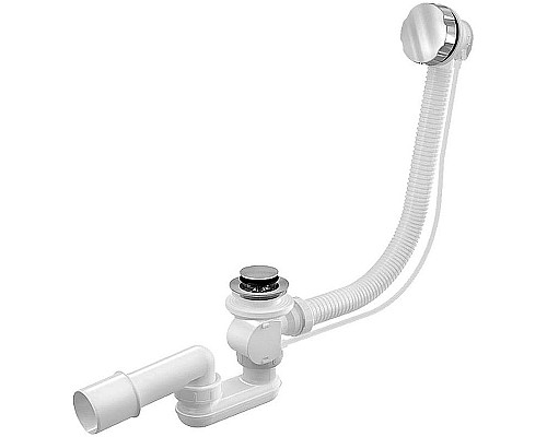 Приобрести Слив-перелив Berges 051009 полуавтомат Хром в магазине сантехники Santeh-Crystal.ru