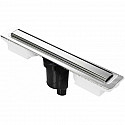 Душевой лоток Berges B1 Keramik 700 090018 с решеткой Хром матовый Душевой лоток Berges B1 Keramik 700 090018 с решеткой Хром матовый