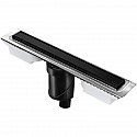 Душевой лоток Berges B1 Keramik 800 095019 с Черной матовой решеткой Душевой лоток Berges B1 Keramik 800 095019 с Черной матовой решеткой