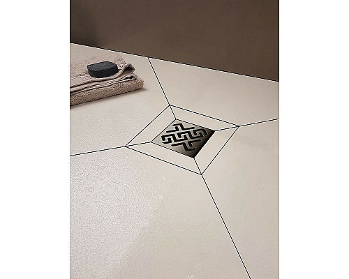 Santeh-Crystal.ru: Душевой трап Berges Platz Antik 100x100 090160 с решеткой Хром матовый Заказать Душевой трап Berges Platz Antik 100x100 090160 с решеткой Хром матовый в магазине сантехники Santeh-Crystal.ru