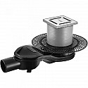 Душевой трап Berges Platz Norma 100x100 091158 с решеткой Хром Душевой трап Berges Platz Norma 100x100 091158 с решеткой Хром