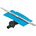 Душевой лоток Berges Simpel 800 090112 с решеткой Хром матовый Душевой лоток Berges Simpel 800 090112 с решеткой Хром матовый