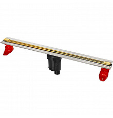Душевой лоток Berges Super Slim 800 092054 с решеткой Золото глянец