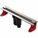 Душевой лоток Berges Super Slim 600 090052 с решеткой Хром матовый Душевой лоток Berges Super Slim 600 090052 с решеткой Хром матовый