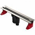 Душевой лоток Berges Super Slim 500 090078 с решеткой Хром матовый Душевой лоток Berges Super Slim 500 090078 с решеткой Хром матовый