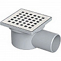 Душевой трап Berges Trend 100x100 091001 с решеткой Хром