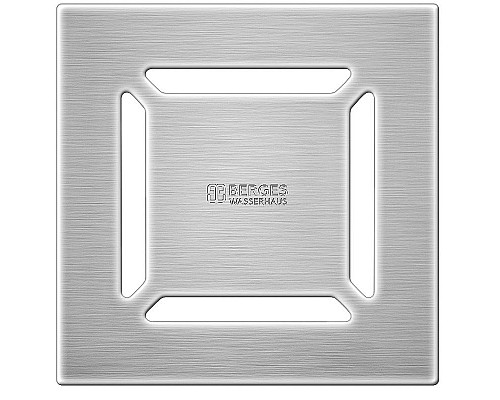 Santeh-Crystal.ru: Душевой трап Berges Zentrum Norma 150x150 090363 с решеткой Хром матовый Приобрести Душевой трап Berges Zentrum Norma 150x150 090363 с решеткой Хром матовый в магазине сантехники Santeh-Crystal.ru