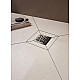 Купить Душевой трап Berges Zentrum Antik 100x100 090364 с решеткой Хром матовый в магазине сантехники Santeh-Crystal.ru