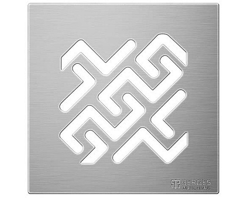 Santeh-Crystal.ru: Душевой трап Berges Zentrum Antik 100x100 090464 с решеткой Хром матовый Купить Душевой трап Berges Zentrum Antik 100x100 090464 с решеткой Хром матовый в магазине сантехники Santeh-Crystal.ru