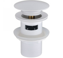 Донный клапан Boheme 612/2-MW Click-Clack Белый матовый