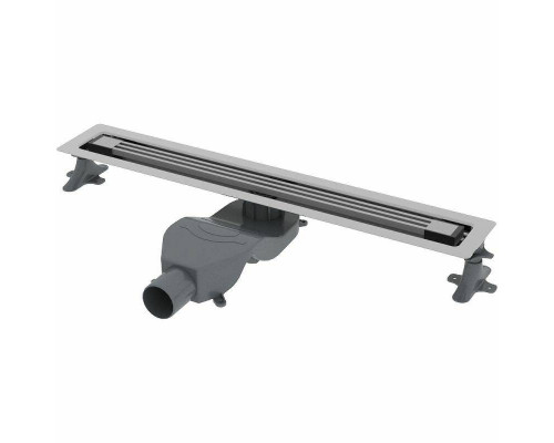 Заказать Душевой лоток Boheme B&T Infinity 80 981-80-CR с решеткой Хром в магазине сантехники Santeh-Crystal.ru