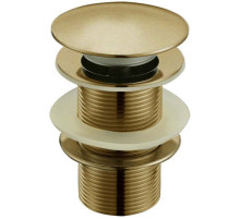 Донный клапан Boheme Medici 610 click-clack Бронза