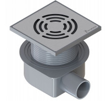 Душевой трап Boheme Smart Design 984-10-CR с решеткой Хром