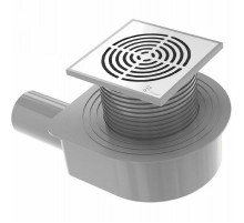 Душевой трап Boheme Smart Design 984-15-CR с решеткой Хром