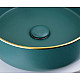 Купить Донный клапан Bronze de Luxe 1001G click-clack Зеленый в магазине сантехники Santeh-Crystal.ru
