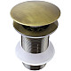 Купить Донный клапан Bronze de Luxe 21972/1 click-clack Бронза в магазине сантехники Santeh-Crystal.ru
