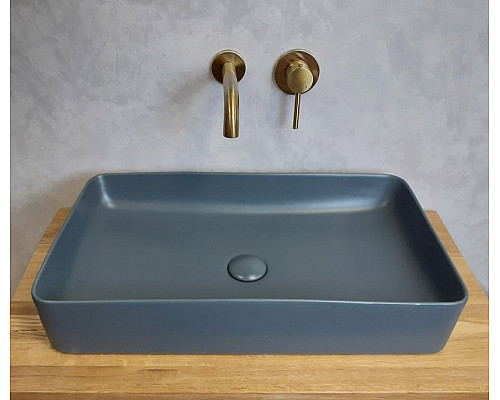 Приобрести Донный клапан Bronze de Luxe 1002DGM click-clack Темно-серый в магазине сантехники Santeh-Crystal.ru