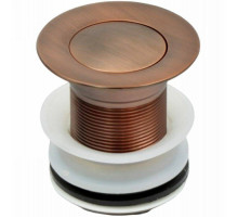 Донный клапан Bronze de Luxe R01 click-clack Plum