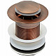 Приобрести Донный клапан Bronze de Luxe R01 click-clack Plum в магазине сантехники Santeh-Crystal.ru