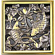 Заказать Решетка для трапа Bronze de Luxe Рыбы 10x10 21980 Бронза в магазине сантехники Santeh-Crystal.ru