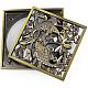 Заказать Решетка для трапа Bronze de Luxe Рыбы 10x10 21980 Бронза в магазине сантехники Santeh-Crystal.ru