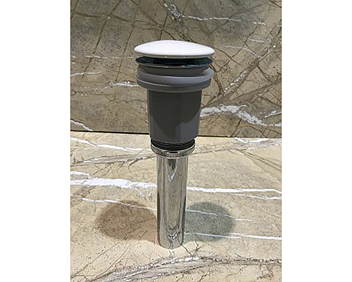 Заказать Донный клапан CeramaLux RD020 Белый в магазине сантехники Santeh-Crystal.ru