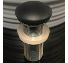 Донный клапан CeramaLux RD025 Черный матовый